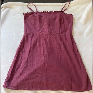 Burgundy Dress. Perfect for summer☀️🌺 Size L